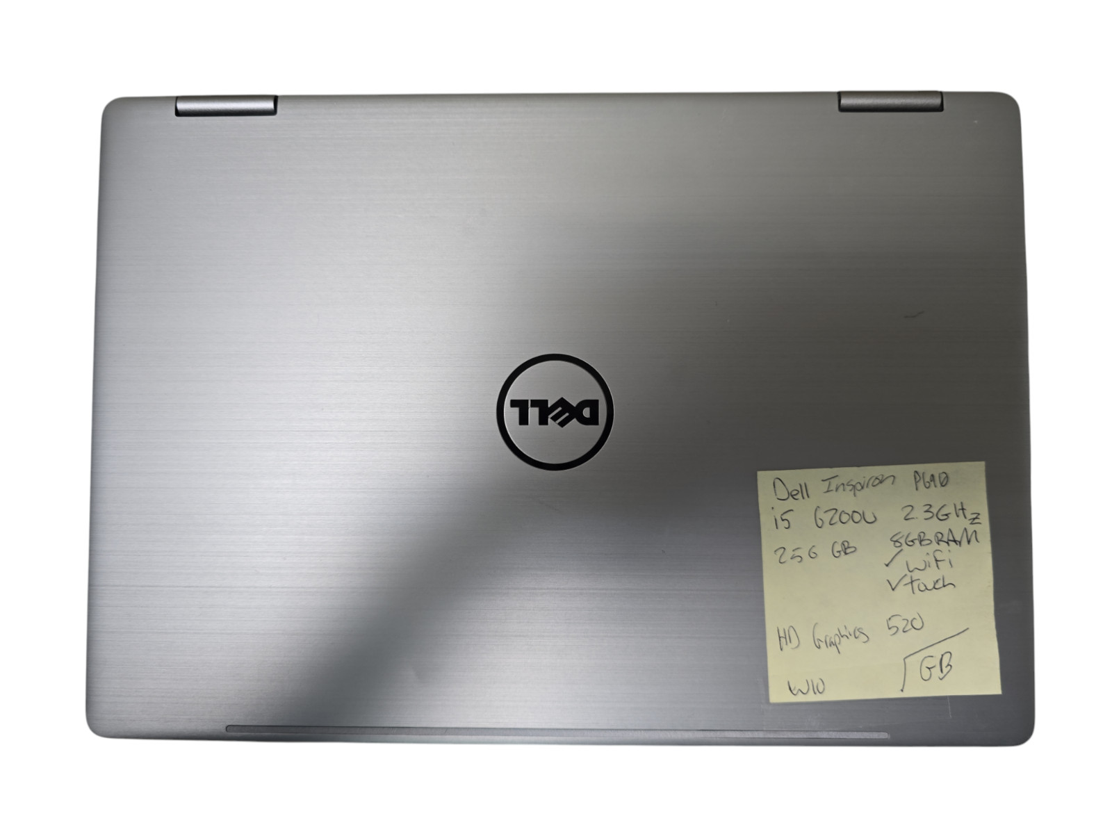 Dell Inspiron P690 i5-6200U@2.3GHz 256GB SSD 8GB Ram Touch WiFi Win 10 Tested