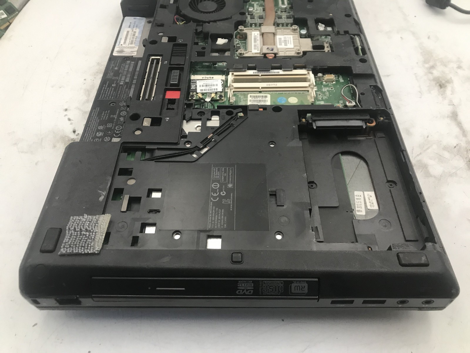 HP PROBOOK 6570B – BOOTS TO BIOS – INTEL I5 3340M – NO RAM – READ – BB