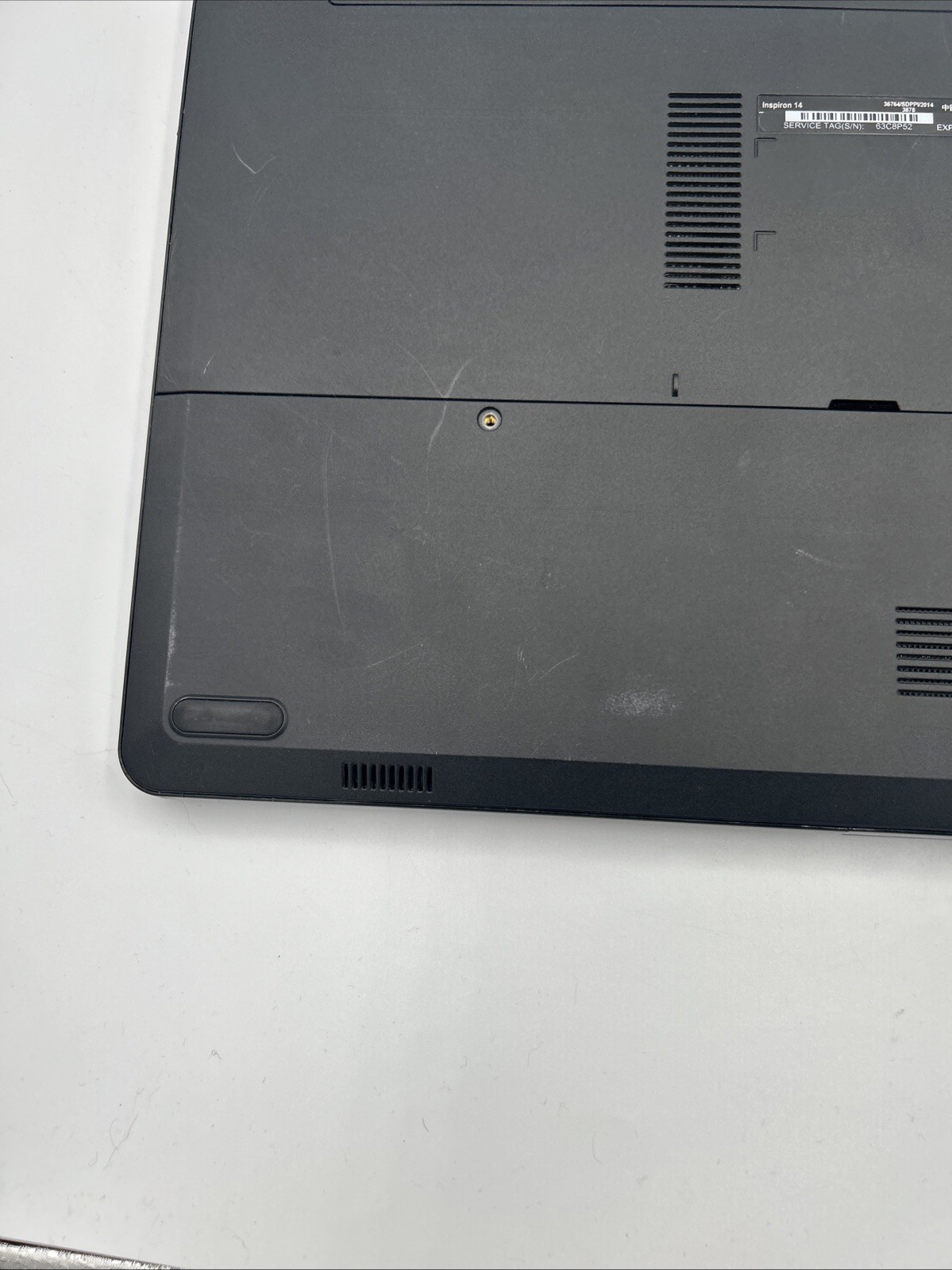 Dell Inspiron 14 Laptop Parts Bad Motherboard No HDD/SSD 14″ screen