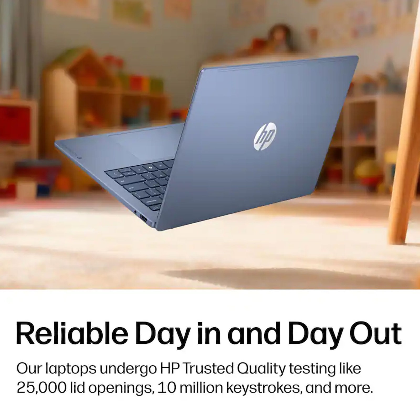 HP OmniBook 3 14″ Touchscreen Laptop 16GB, 512GB SSD (Blue) + 64GB Card + Reader