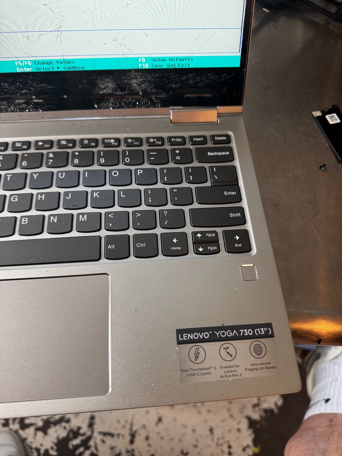 Lenovo YOGA 730-13IKB Core i5-8250U, 8GB RAM Laptop for Repair #5967