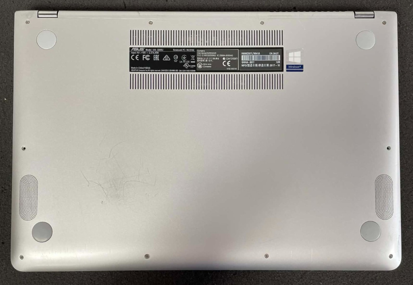 ASUS Q505UA-BI5T7 15.6″ Laptop – Intel Core i5-8250U 8GB Ram NO HD/OS