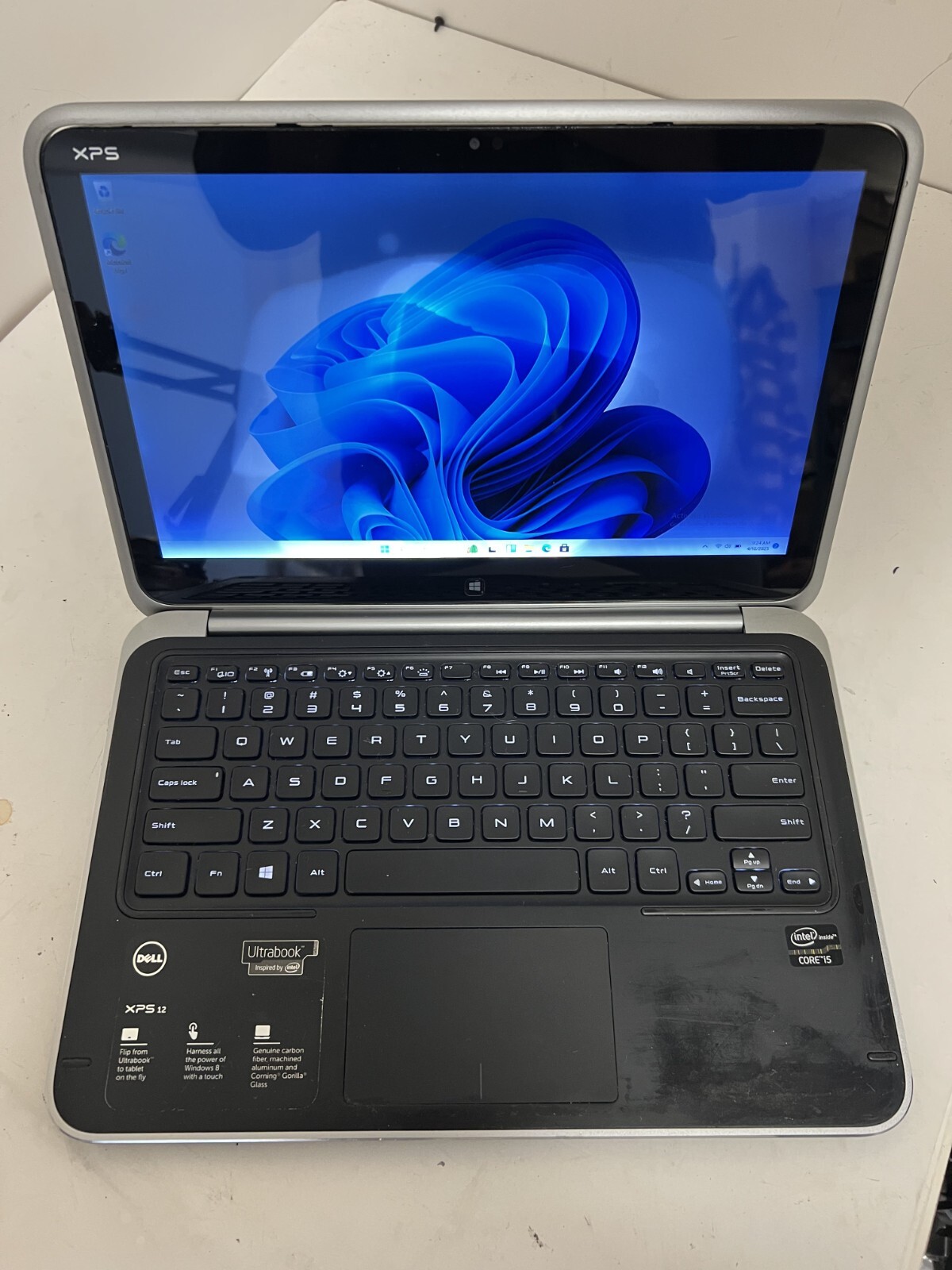Dell XPS 12 9Q23 Ultrabook Intel Core i5-3337U 1.80GHz 1080p Wi-Fi BT Touch READ
