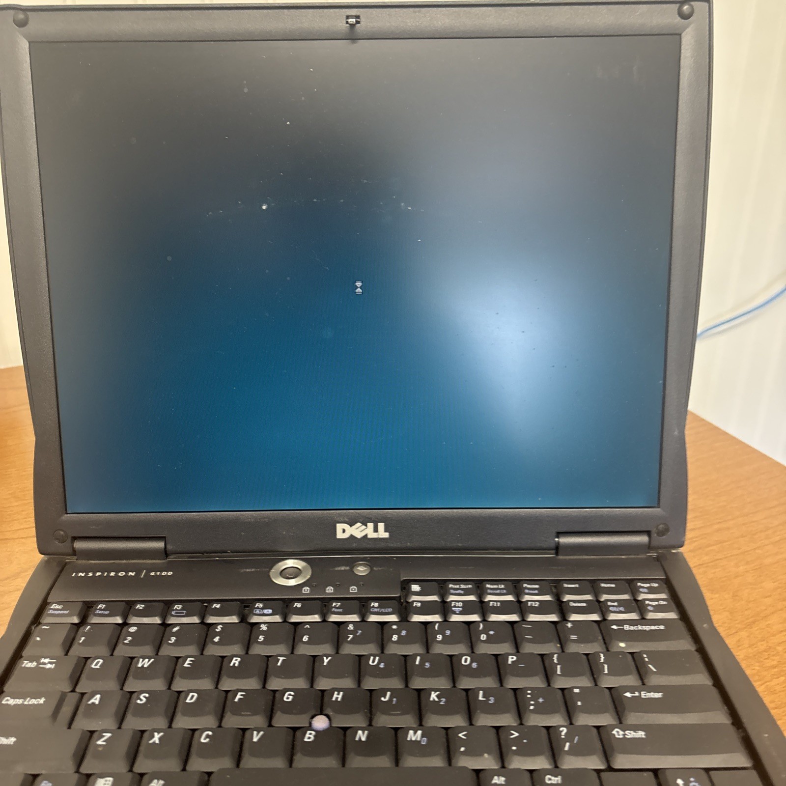 Vintage Dell inspiron 4000 Retro Laptop Windows 98 SE DOS DVD Floppy Serial port