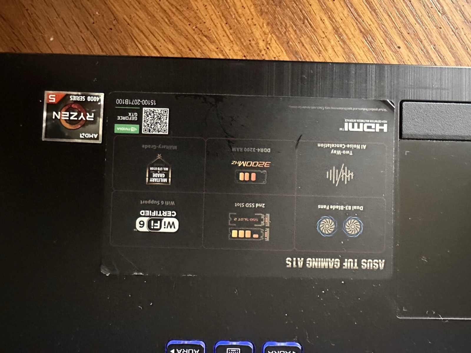 ASUS Tuff Gaming Laptop