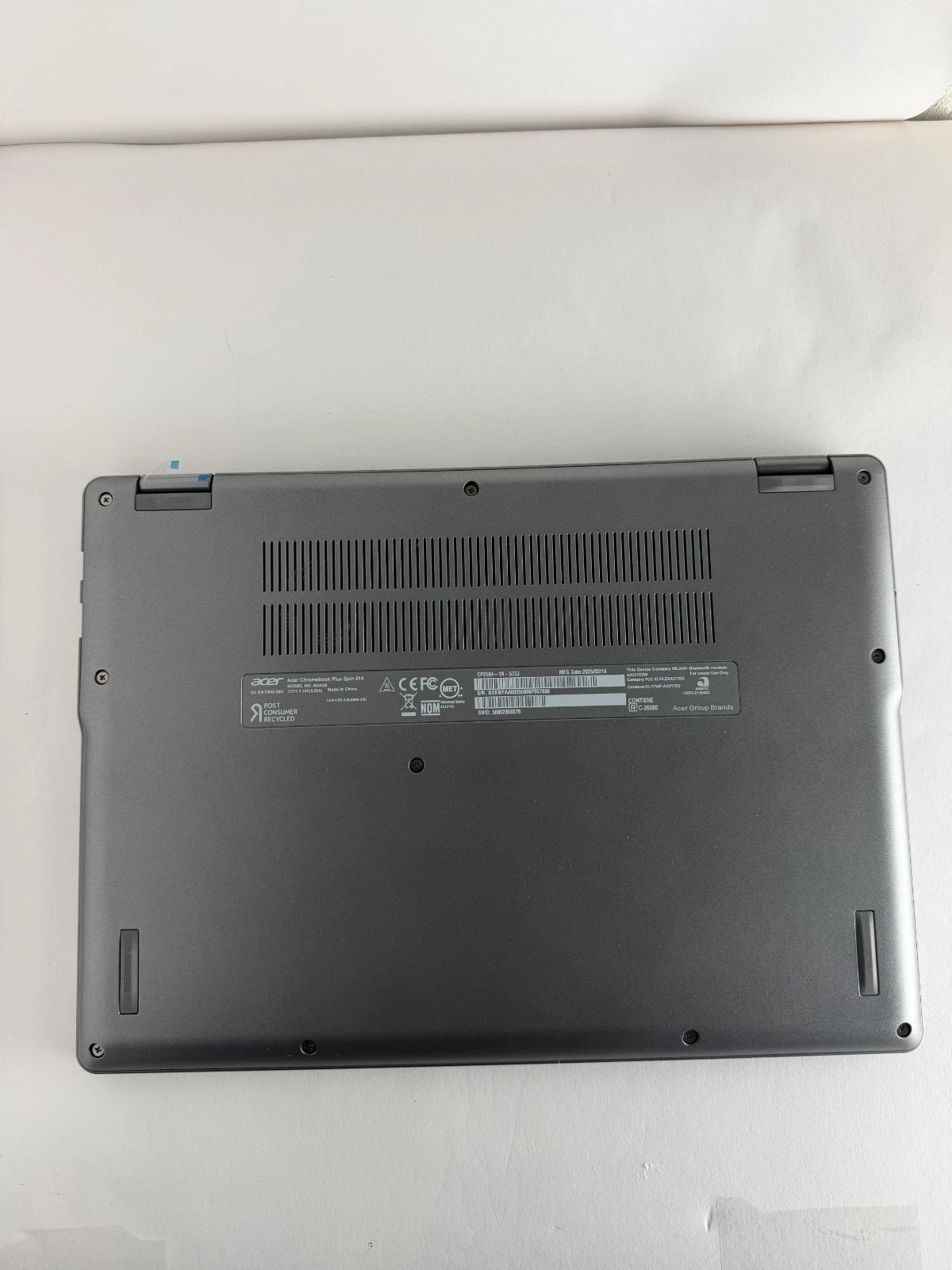 Acer Chromebook Plus Spin 514 CPE594-1N 16GB 256GB READ