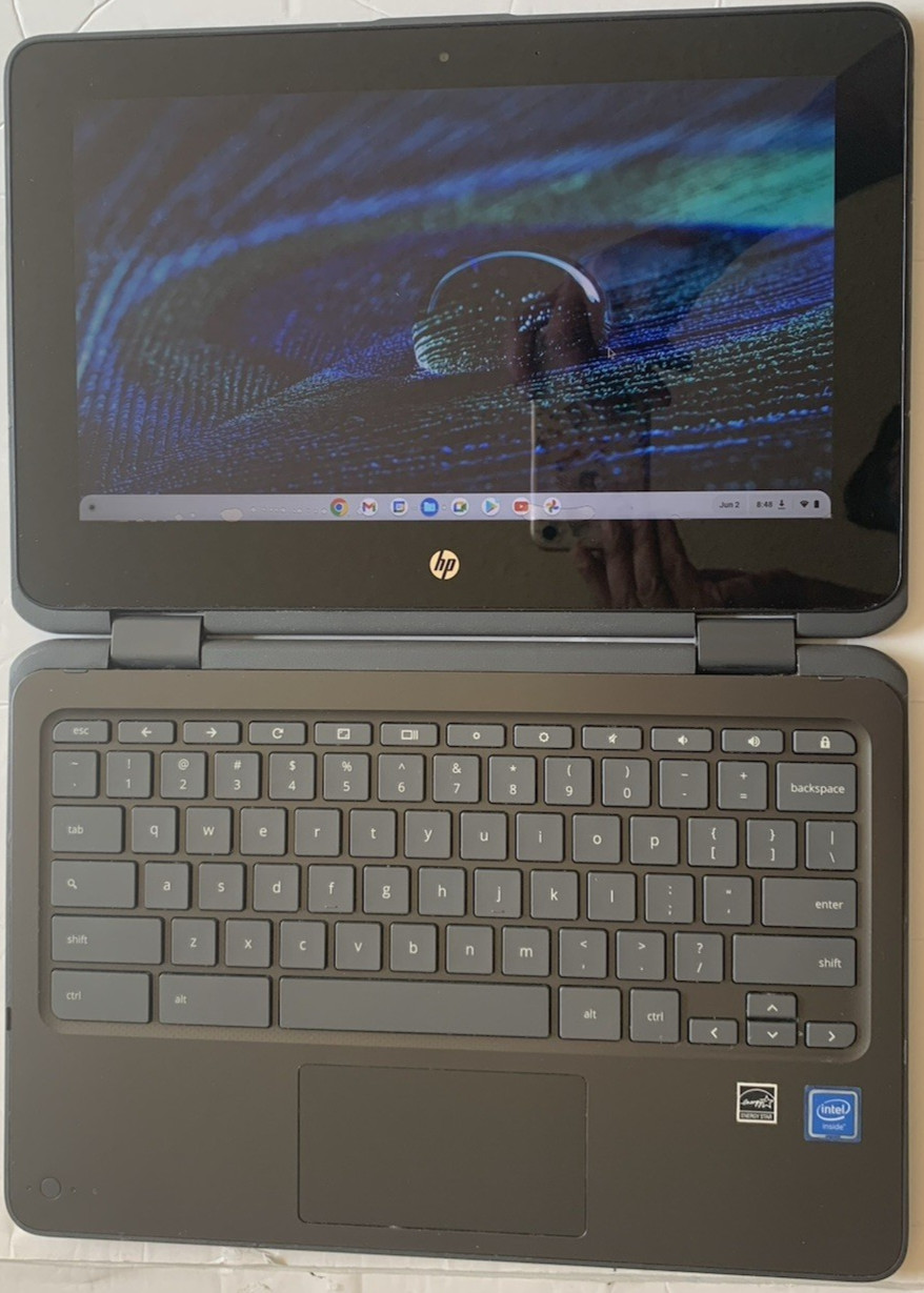 HP Chromebook x360 11 G2 EE 11.6″ 2-in-1 TOUCHSCREE N4000 4GB 32GB **SEE PHOTOS