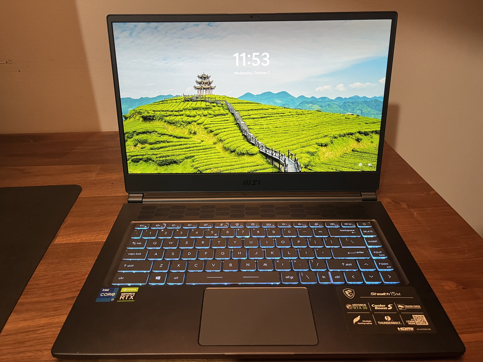 MSI Stealth 15M A11UEKV Gaming Laptop – i7-11375H, RTX 3060, 16GB RAM, 512GB SSD