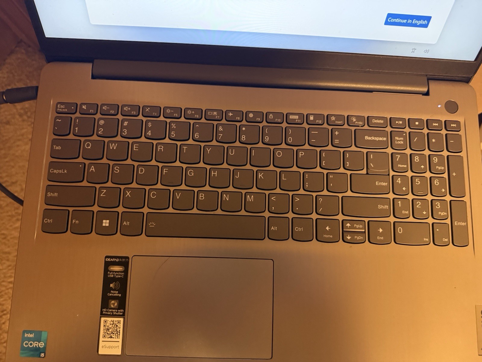 Lenovo IdeaPad 3i 15.6” (256GB SSD Intel Core i3-1115G4 3GHz 8GB RAM) Touch…