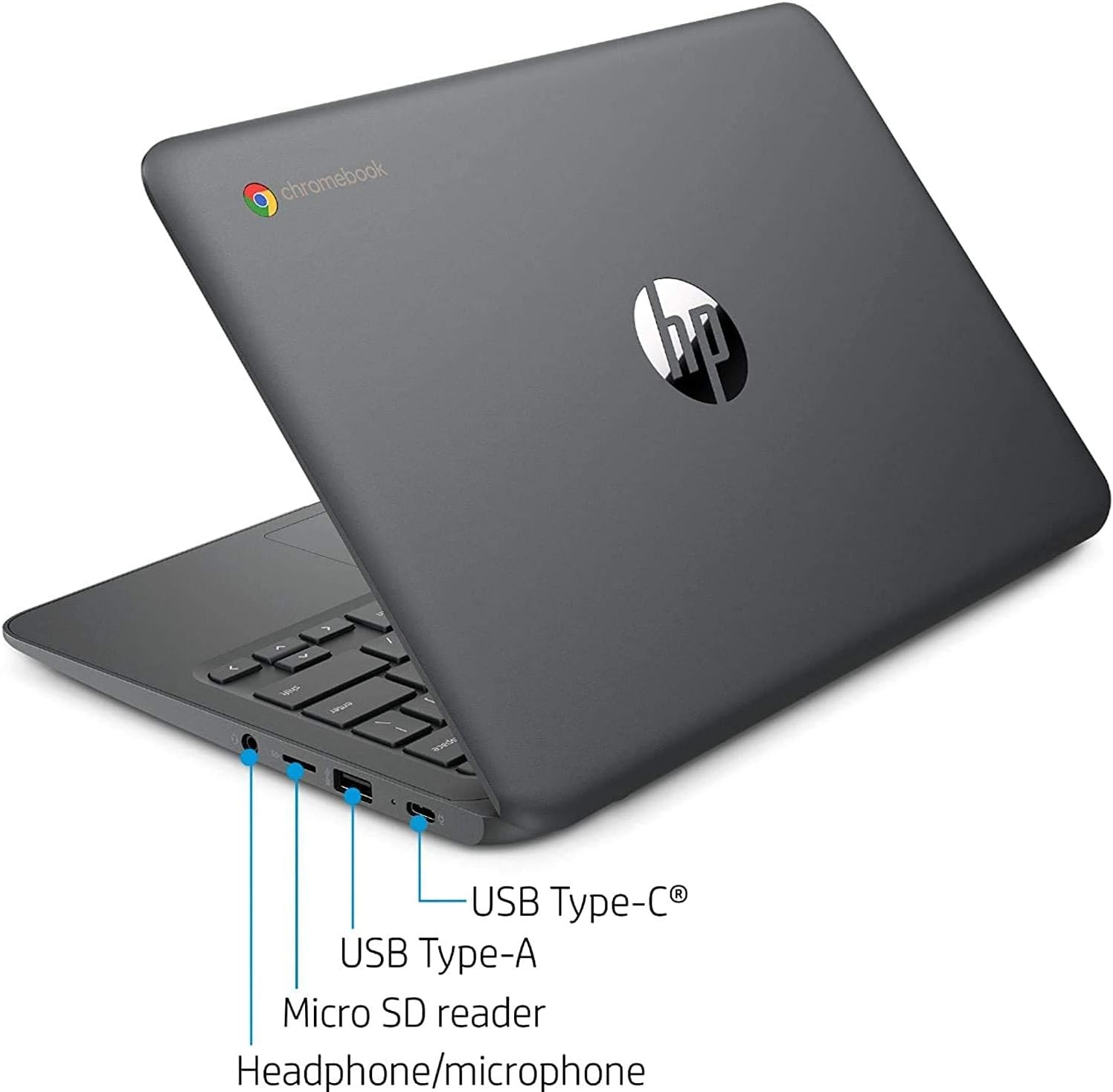 HP 11.6″ Chromebook Intel Celeron N3350 4GB Memory 32GB eMMC Chrome OS