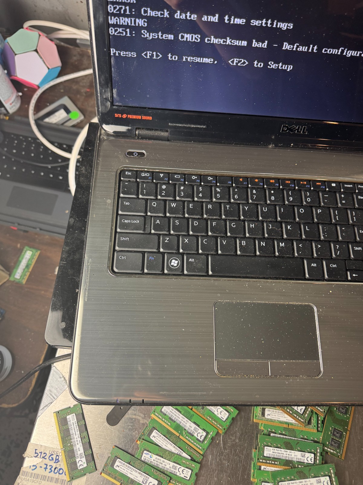 Dell Inspiron N7010 Core i3 M370, 6GB RAM, 17.3″ Laptop for Repair #5106