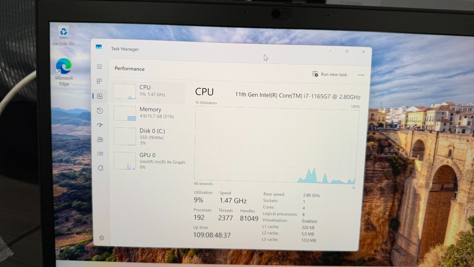 Lenovo ThinkPad T14 Gen 2/ i7 1165G7 16GB/512GB/14″ 4K/ Intel iris xe GPU