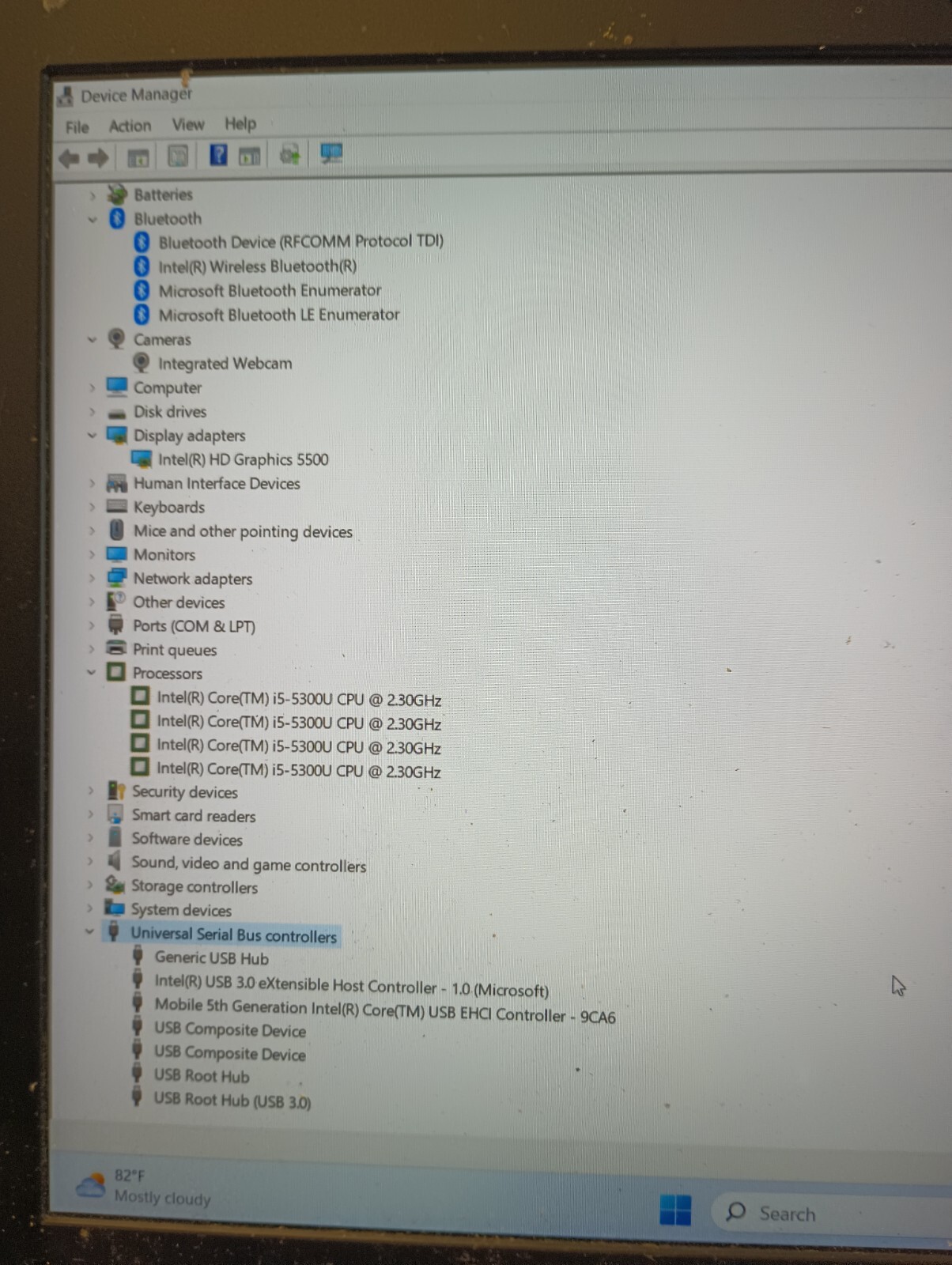 12093 Latitude E5450 w/charger.i5 5th gen.8GB.14″.128GB SSD”.14″FHD.W11 Pro.