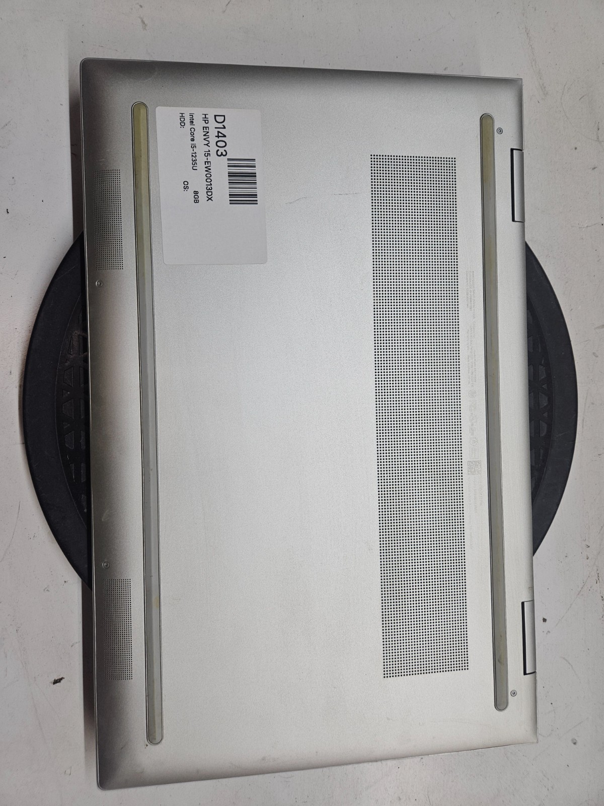 HP ENVY 15-EW0013DX Intel Core i5-1235U 8GB NO HDD – FOR PARTS/REPAIR SCREEN DMG