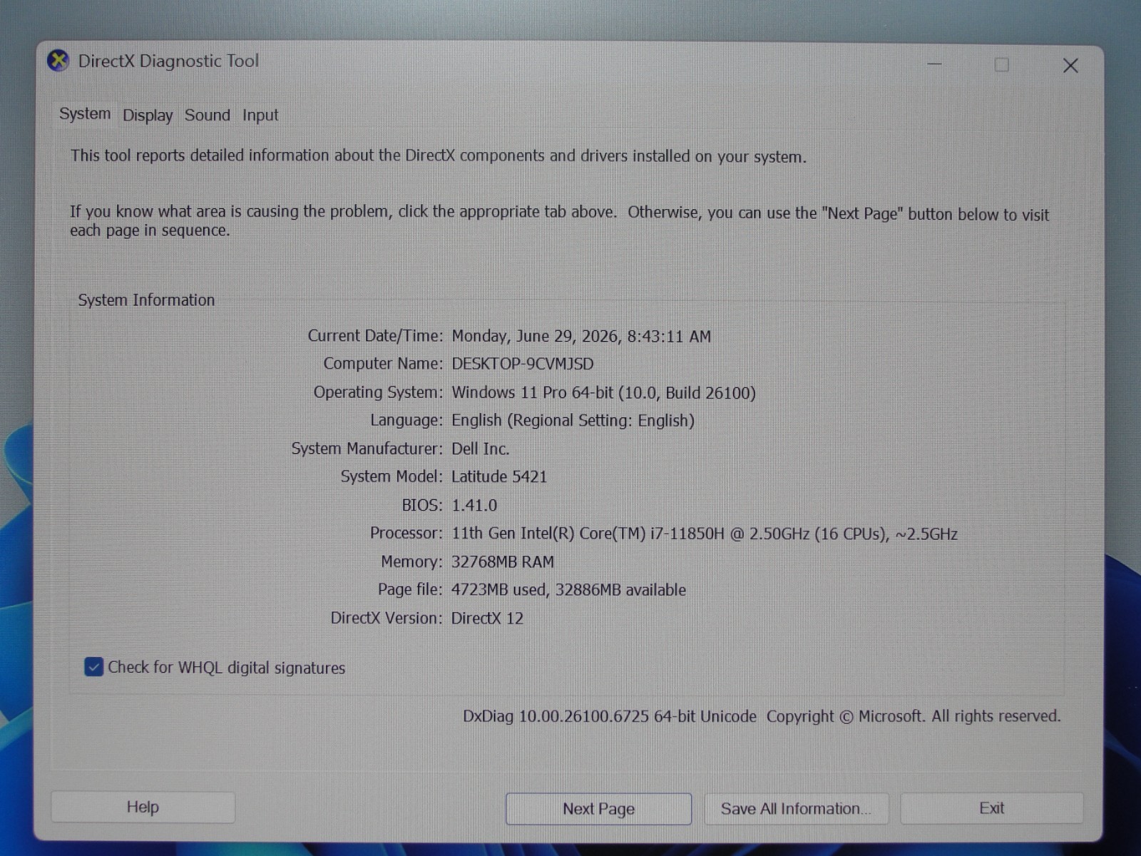 Dell Latitude 5421 14″FHD Intel Core i7-11850H 2.5GHz 32GB 512GB W11Pro +Charger