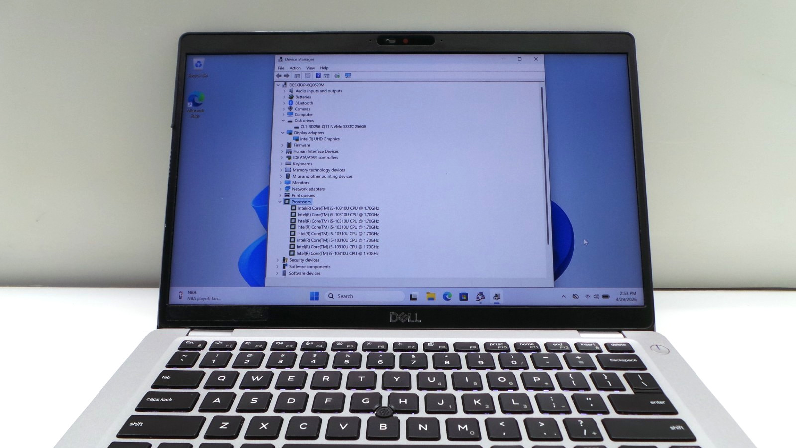 Dell Latitude 5410 | 14″ | i5-10310U 1.70GHz | 8GB RAM 256GB SSD | ***READ***