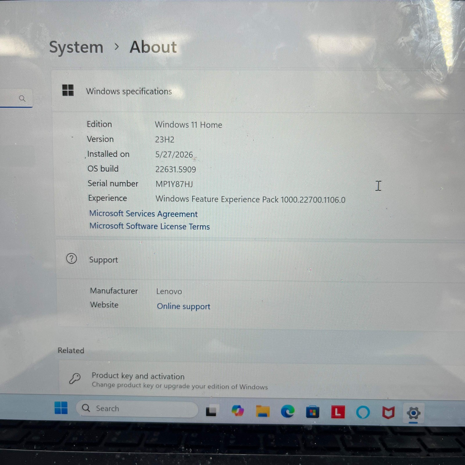 Lenovo Yoga 6 2-in-1 13ARE05 13.3″ Ryzen 5 Pro 4650U 2.1GHz 8GB RAM 256GB SSD