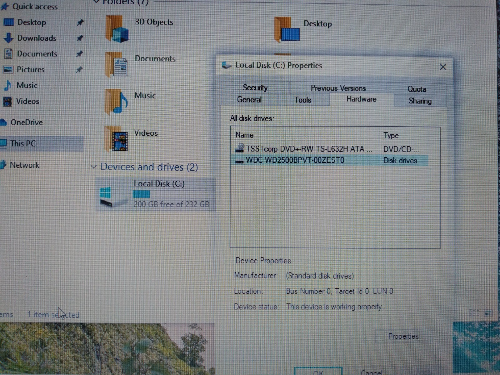 Dell Inspiron 1525 Laptop | Celeron 560 @ 2.2GHz, 4GB RAM, 250GB HDD, Win10Home