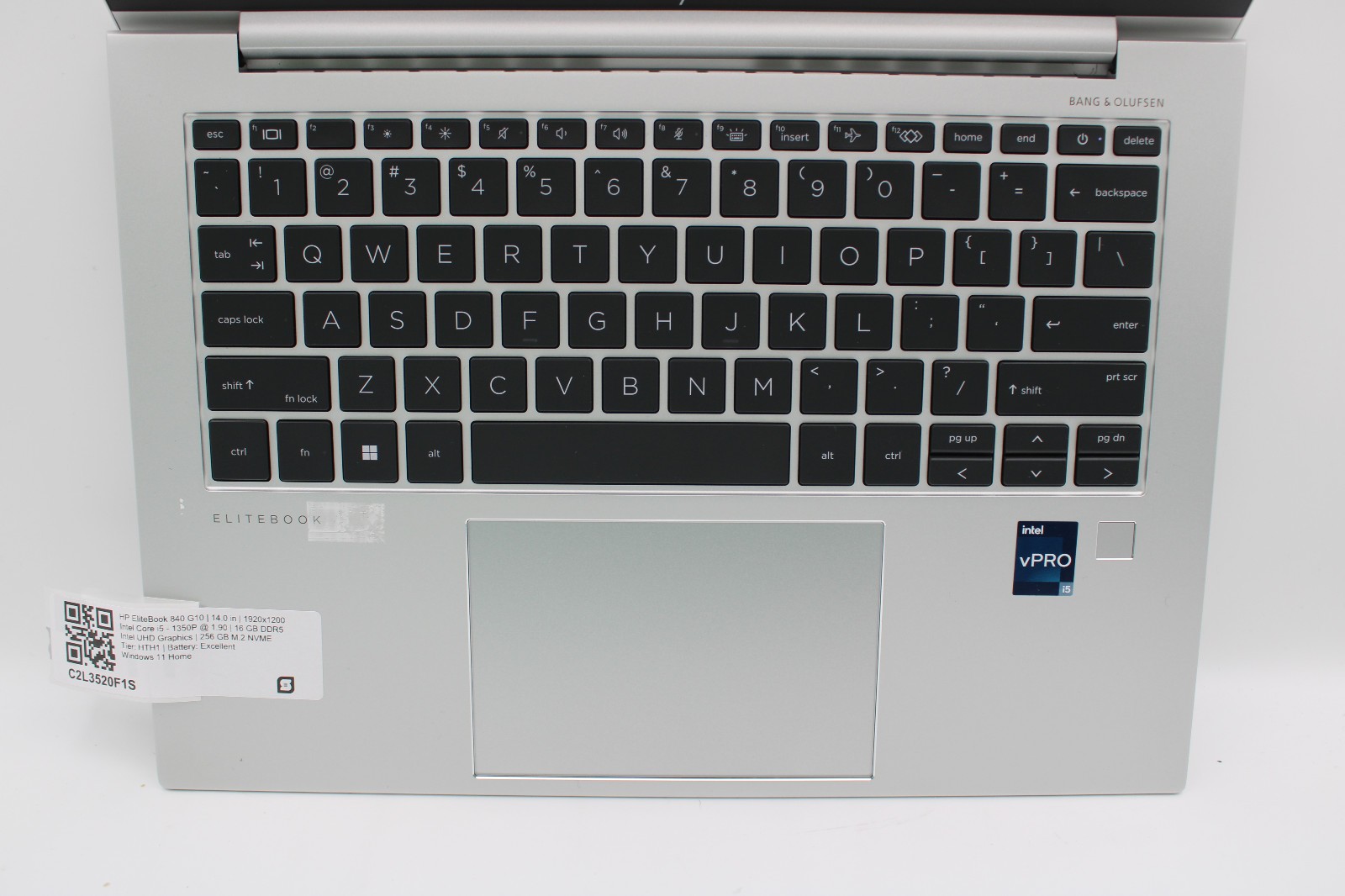 HP EliteBook 840 G10 _ i5-1345U _ 16GB DDR5 _ 256GB SSD _ W11H _ No AC *READ