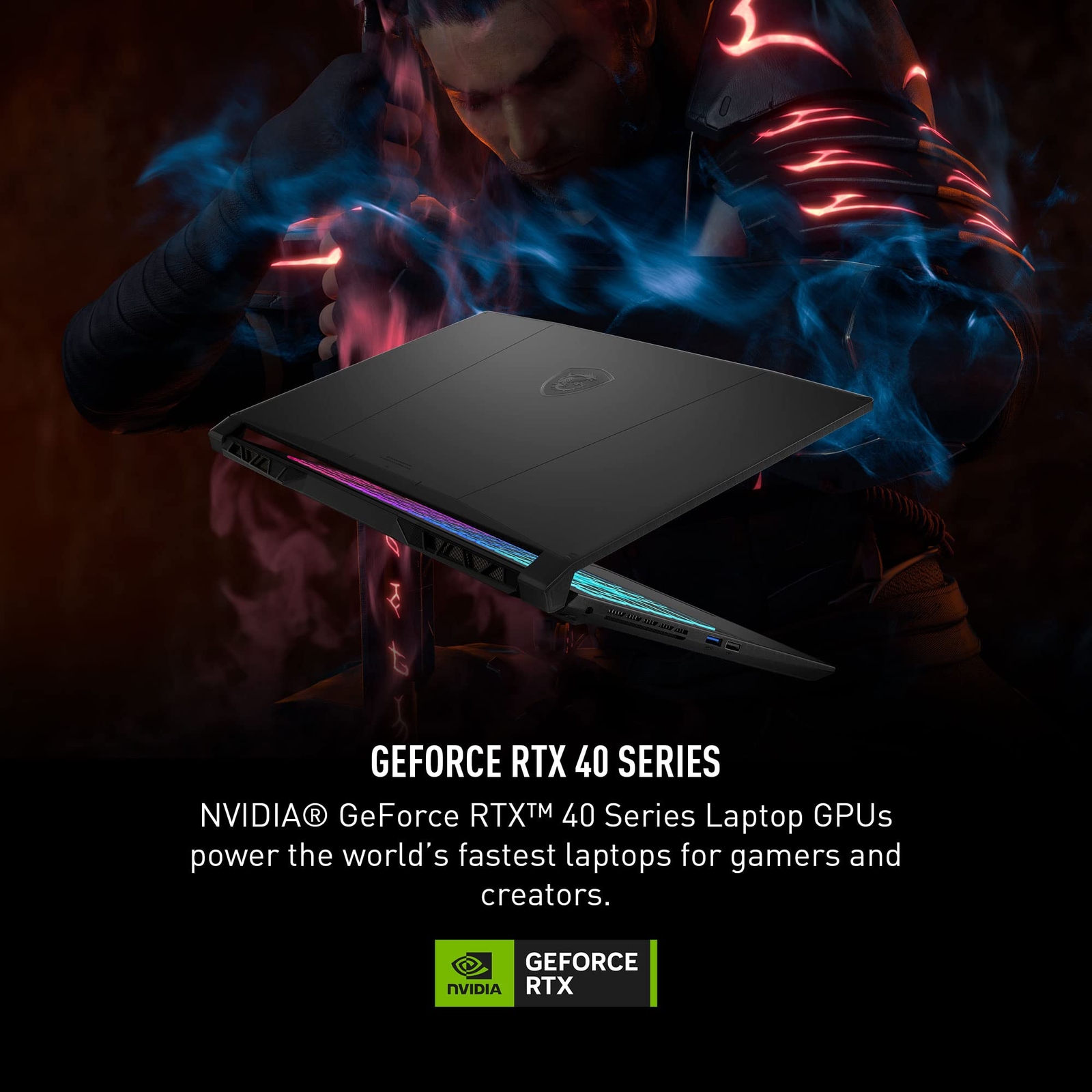 MSI Katana 15 15.6” Gaming i7-13620H RTX 4070 16GB 1TB Win11 H Blk B13VGK-2000US