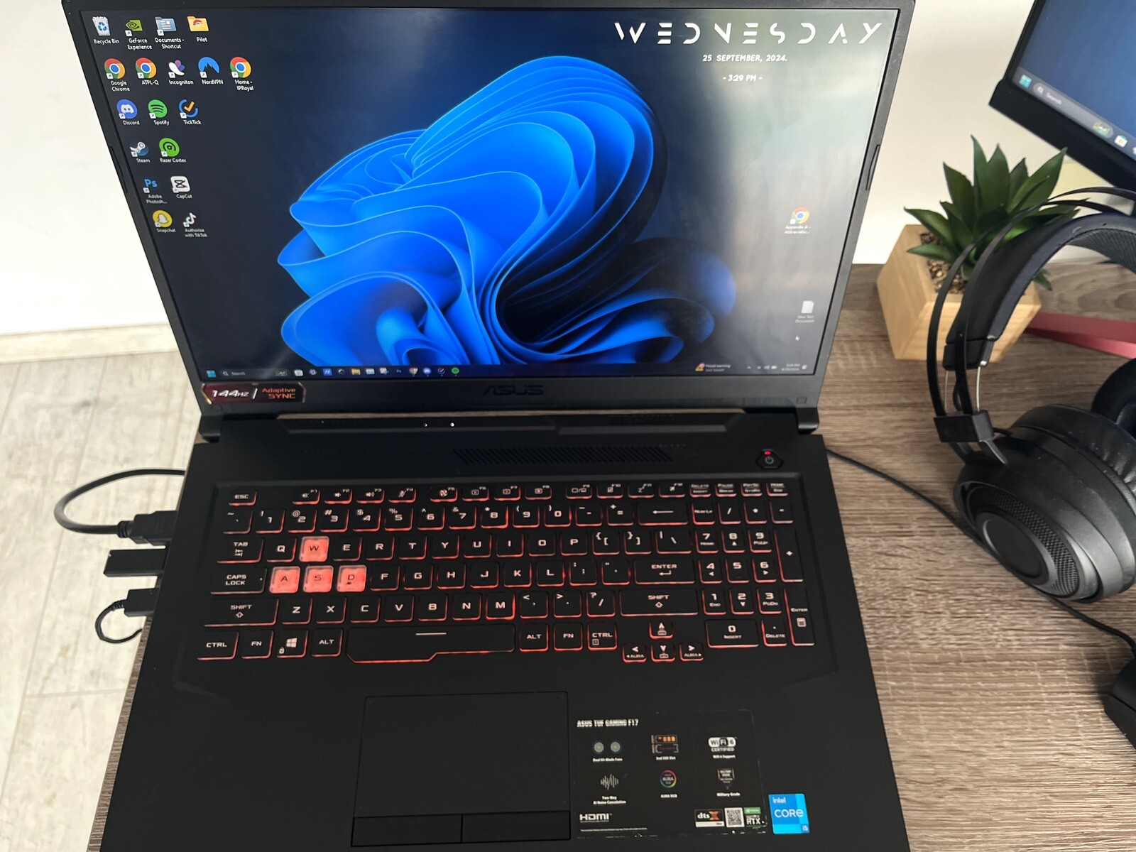 asus tuf gaming f17 I5-11260h 16gb