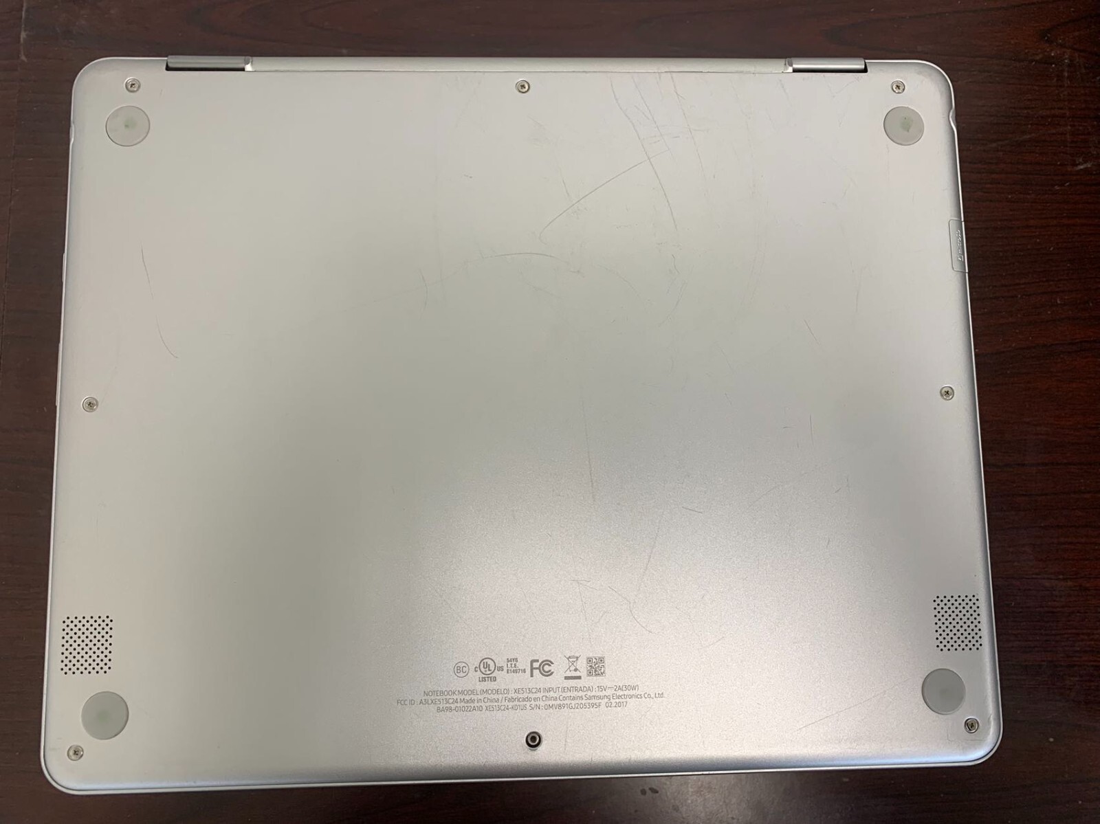 Samsung XE513C24-K01 Chromebook 12.3″ 2 in 1 4G 32G Silver Keyboard Mulfunction