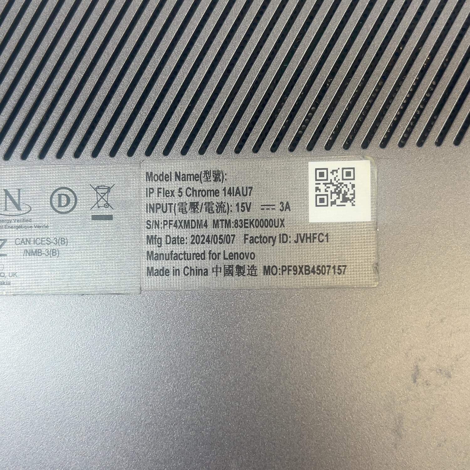 Lenovo IdeaPad Flex 5i 14IAU7 14″ i3-1315U 1.8GHz 8GB RAM 128GB SSD