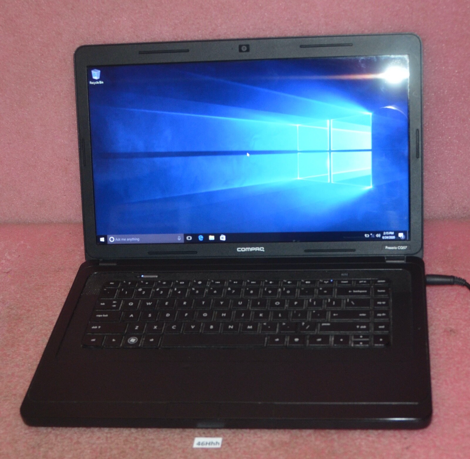 HP Compaq Presario CQ57 Notebook PC_AMD C-50 Processor @ 1.00 GHz_2GB_250GB HDD.
