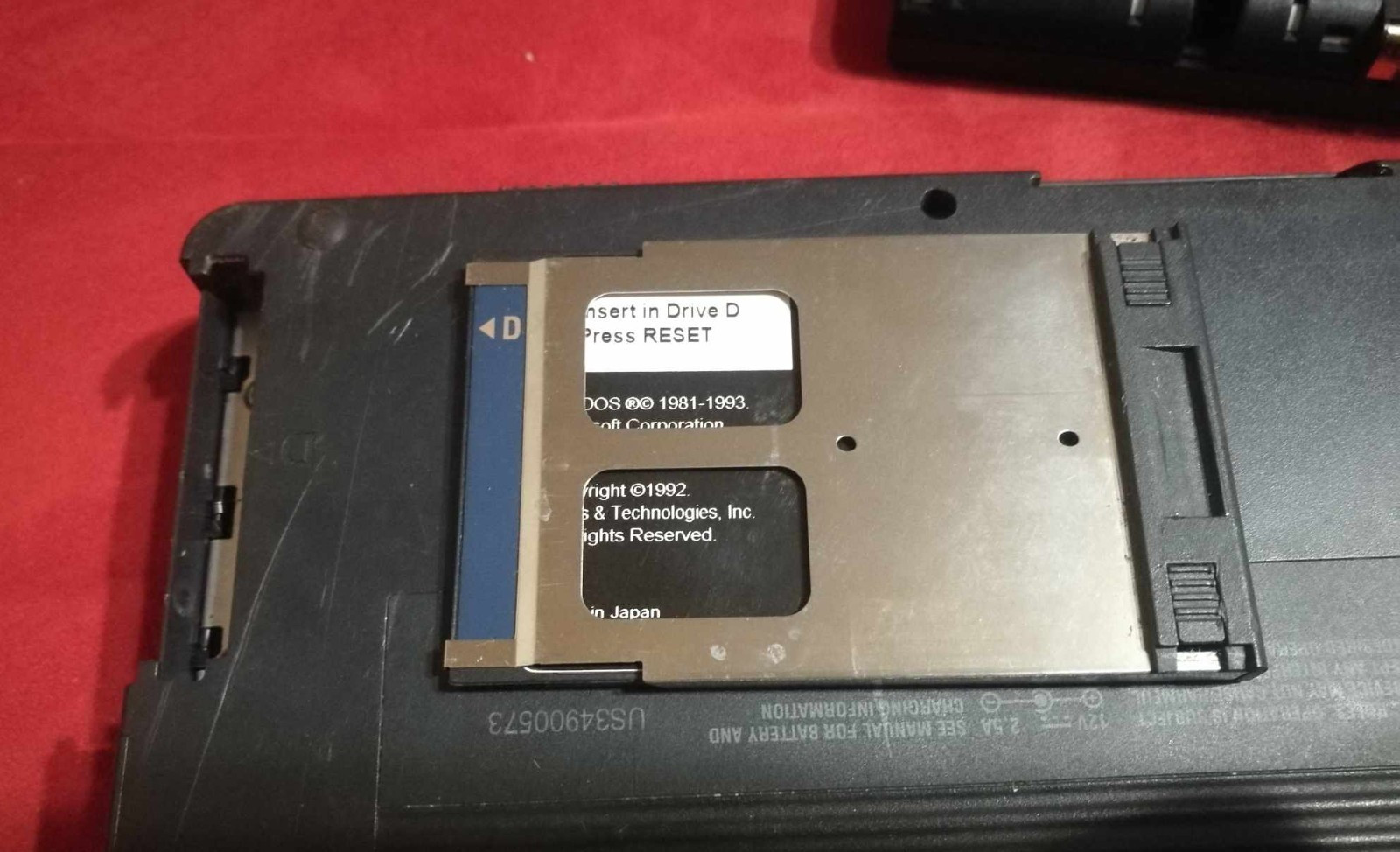 DEFECTIVE/UNTESTED – HP Omnibook 430 Vintage Laptop 1994 Computer LapTop