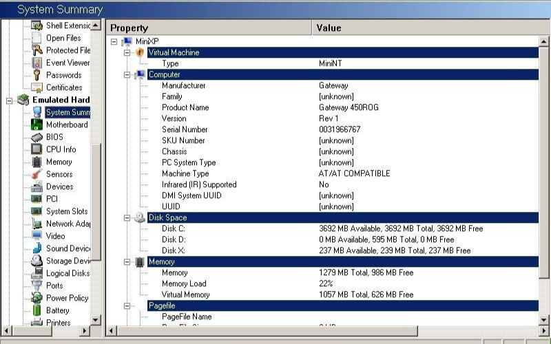 FOR PARTS 14.1″ Gateway 450ROG (Pentium M/1.40 GHz/NO RAM/NO HDD)