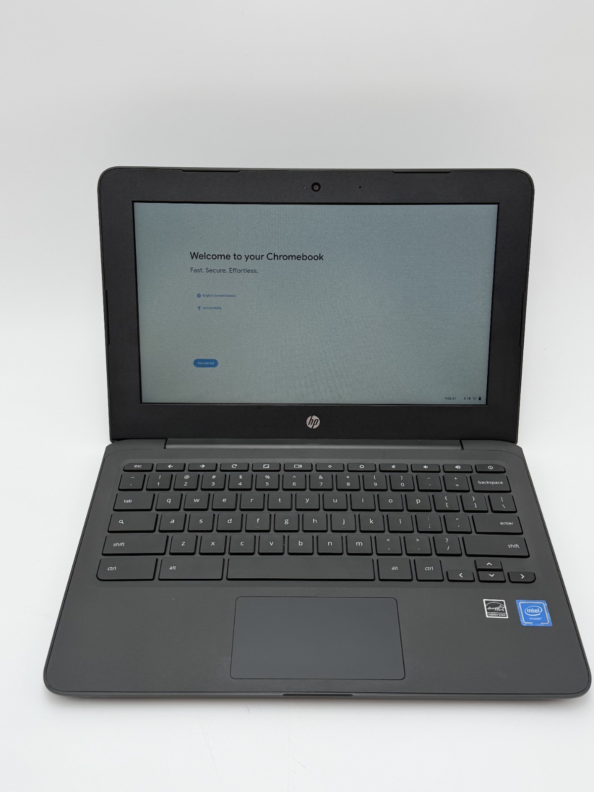 HP Chromebook 11a-nb0013dx 11.6 inch (32GB, Intel Celeron, 4GB) Ash Gray