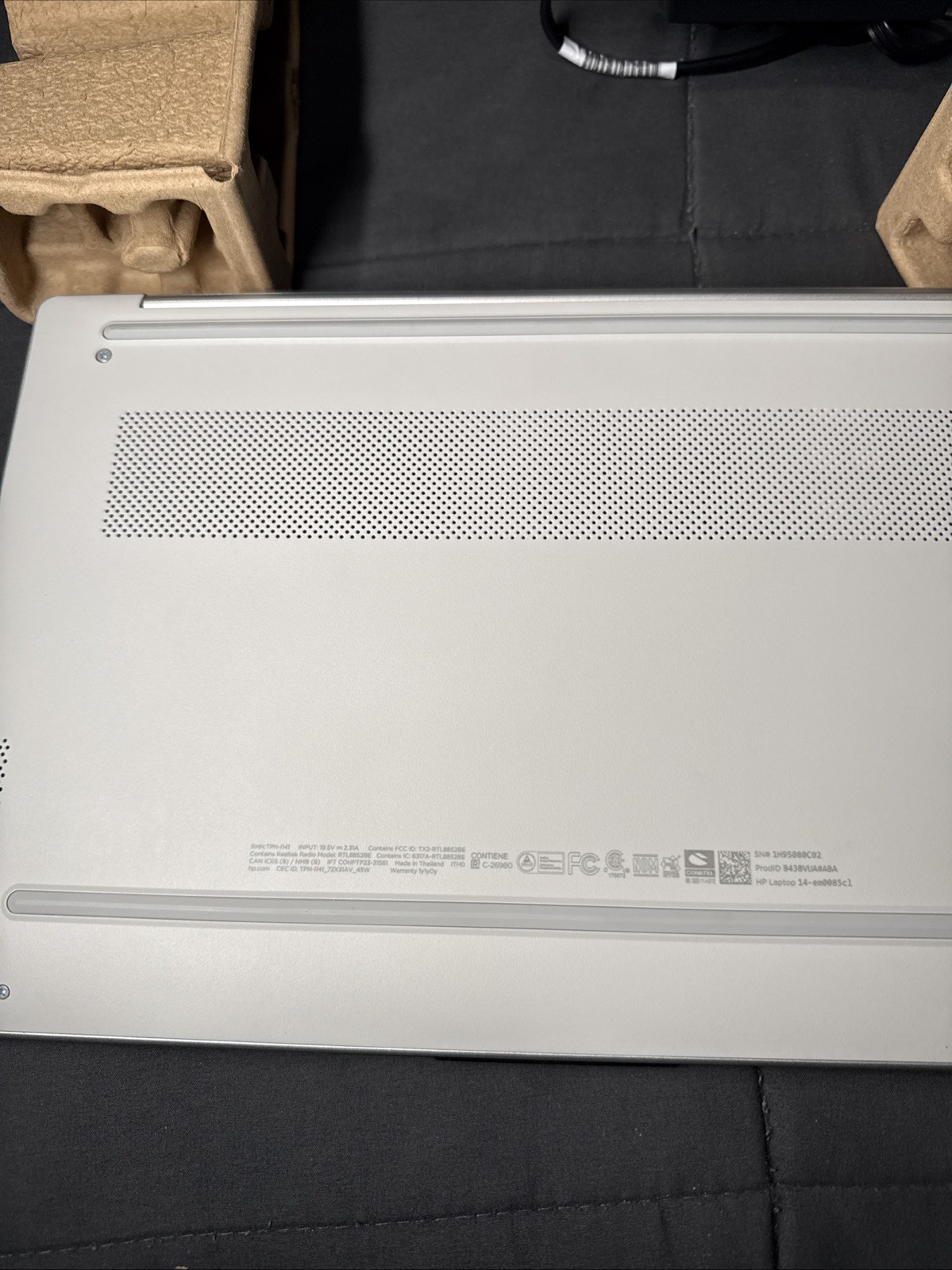 HP 14″ HD Notebook AMD Ryzen 7 Processor 16GB/1TB Win 11 Home Silver B43BVUA