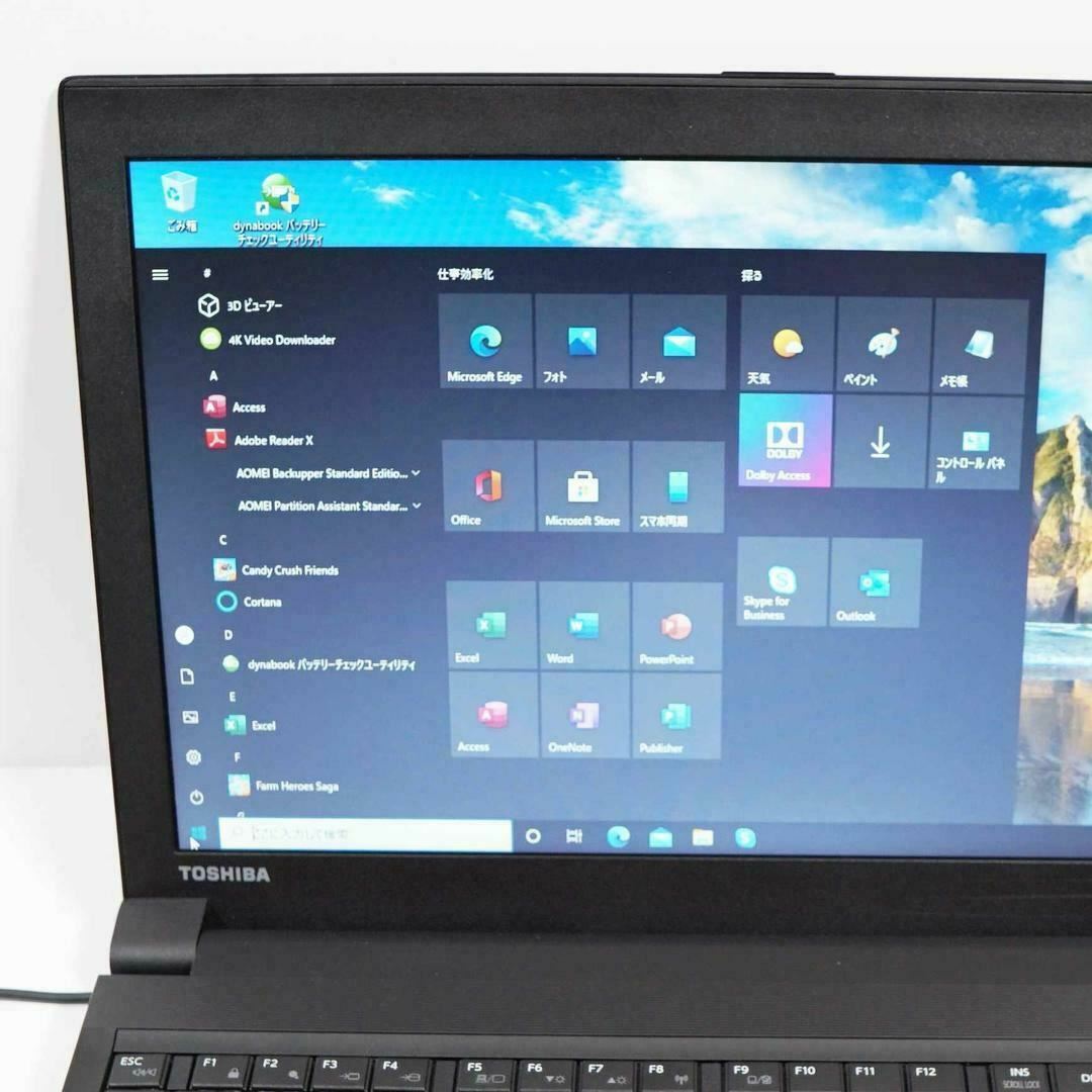 Laptop Toshiba Dynabook Satellite B453 L Windows10 Celeron 1005M 1.90GHz 4GB SSD