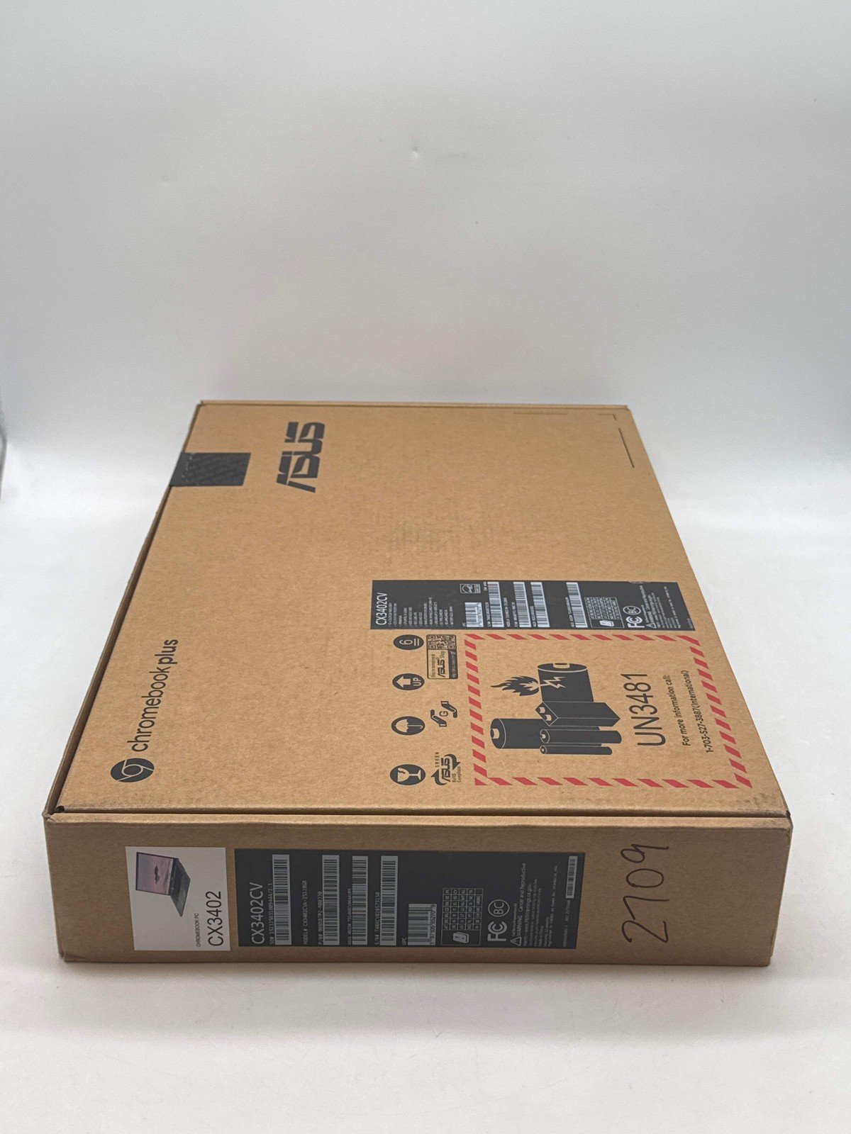 New Asus Chromebook Plus CX3402CV 14″ FHD i5-1334U 8GB DDR5 128GB SSD Rock Grey
