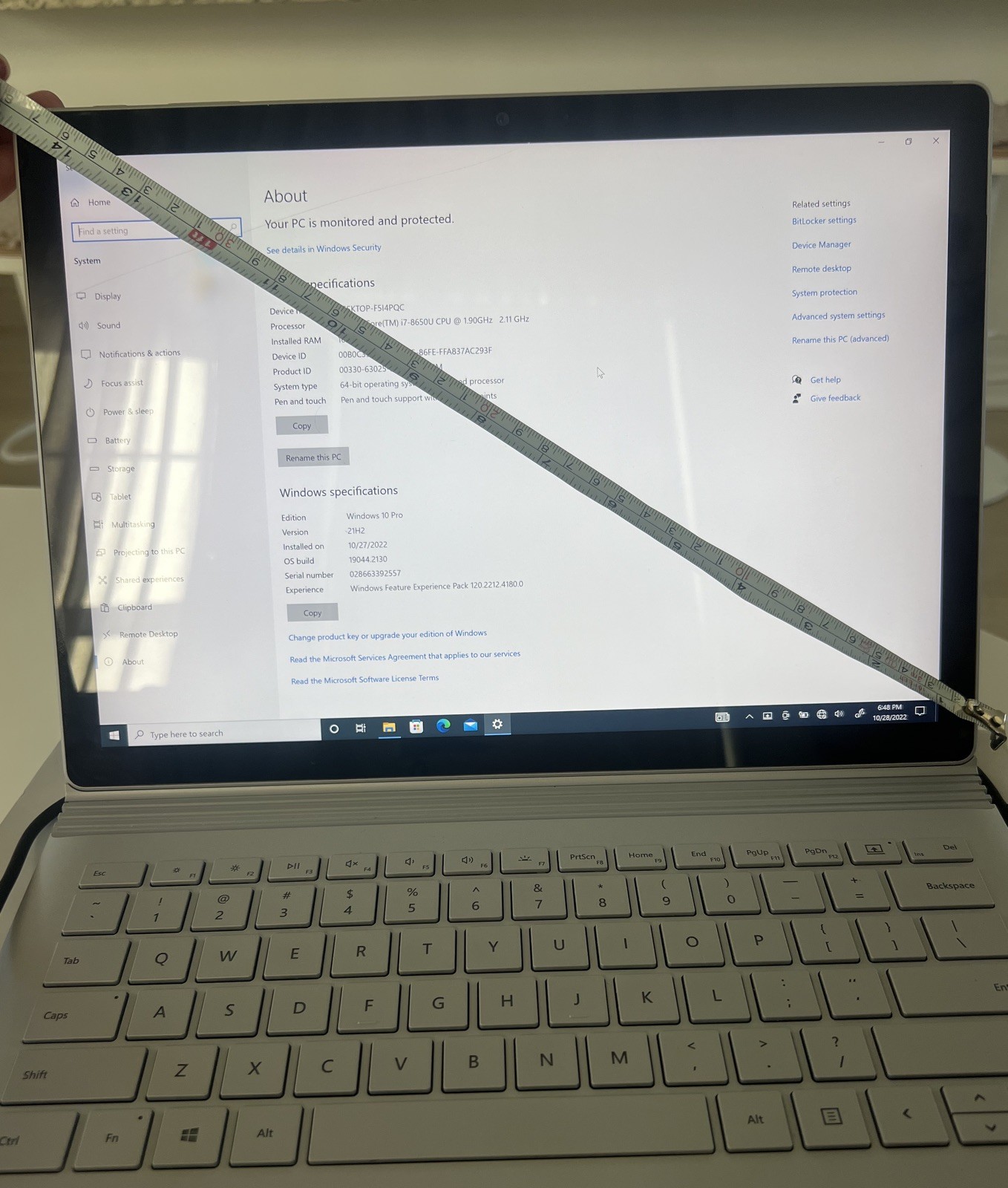 MICROSOFT Surface Book 2, 15 inches