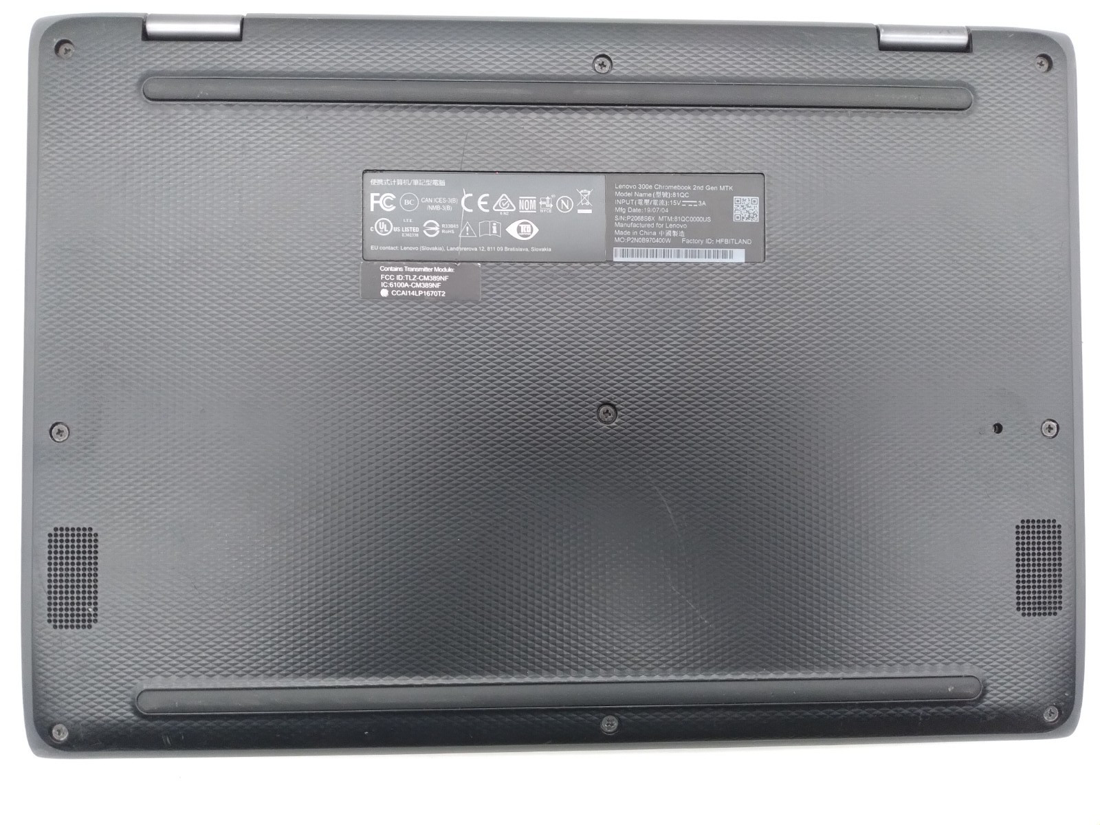 Lenovo 300e Chromebook 2nd Gen 11.6″ 4GB RAM 32GB SSD Touch w/ Chrarger