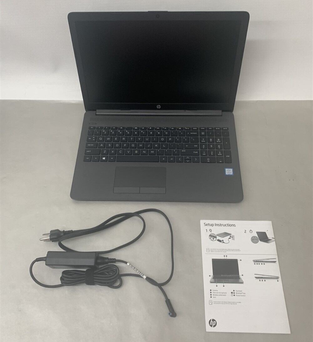 HP 250 G7 15.6″ Intel i5 8GB RAM 256GB SSD Black 5YN09UT Win 10 Pro Laptop
