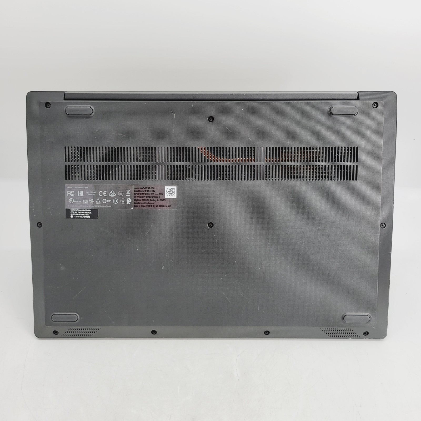 Lenovo IdeaPad 81MV Pentium Gold 8GB RAM No HDD 15.6″ Boot to Bios