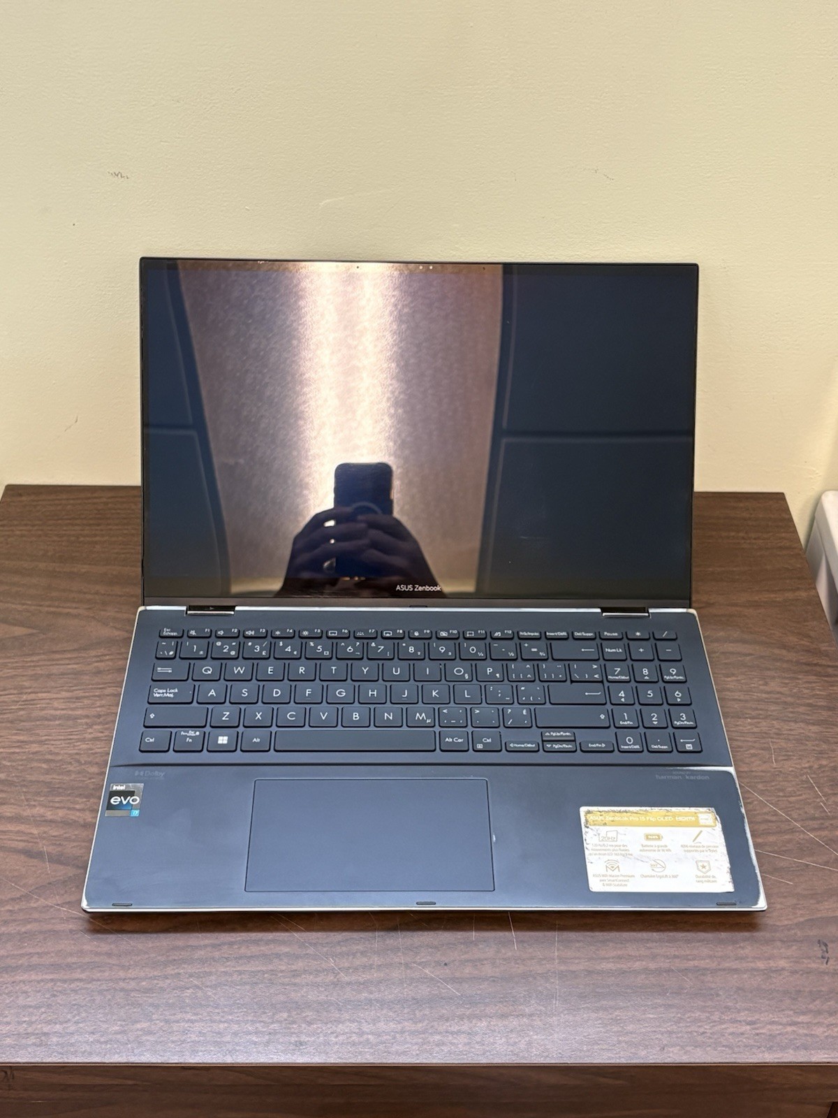 ASUS Zenbook Pro 15 Flip OLED i7-12700H 16GB No SSD Bad Display Parts Repair