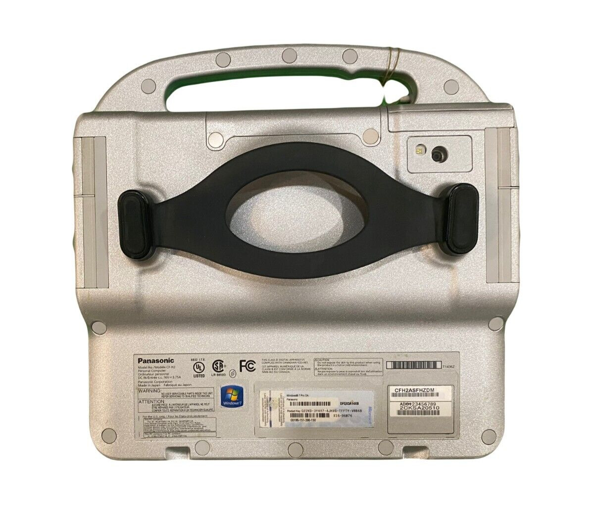 Panasonic CF-H2 Toughbook Core i5-2557M 1.70GHz 4GB Win7 Dual-Batt w/Stylus #7