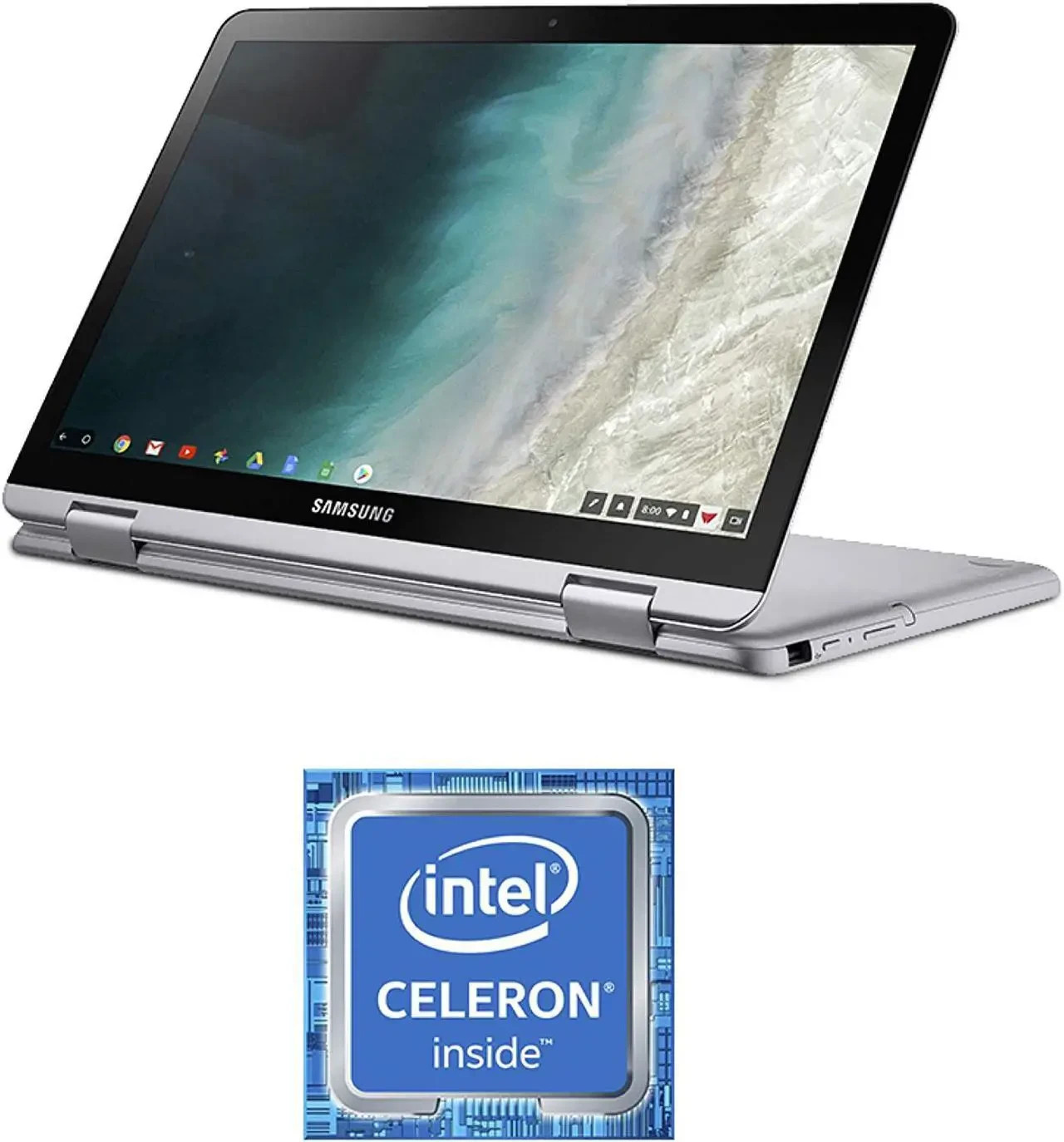Samsung Chromebook Plus V2 12.2″ Touchscreen 2-in-1 4 GB RAM 64 GB eMMC XE520QAB