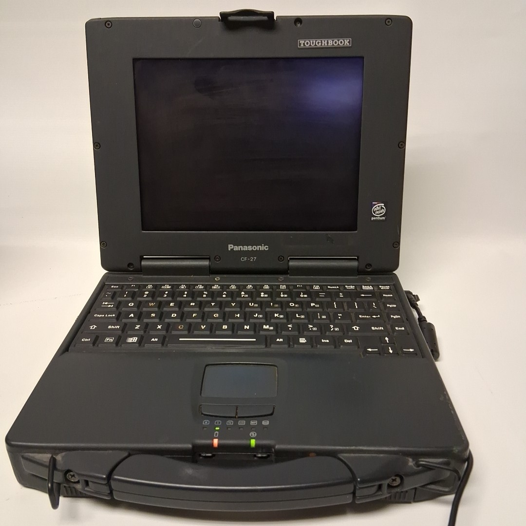 Vintage Panasonic Toughbook CF-27 Laptop PII 300MHz 128MB 10GB Win98-SE ***AS-IS