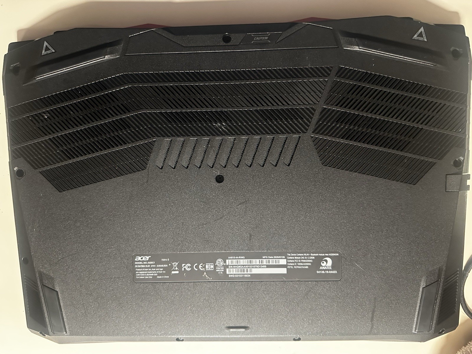 Acer Nitro 5 AN515-44 15.6″ Ryzen 5 4600H 16GB SSD 238GB GTX 1650