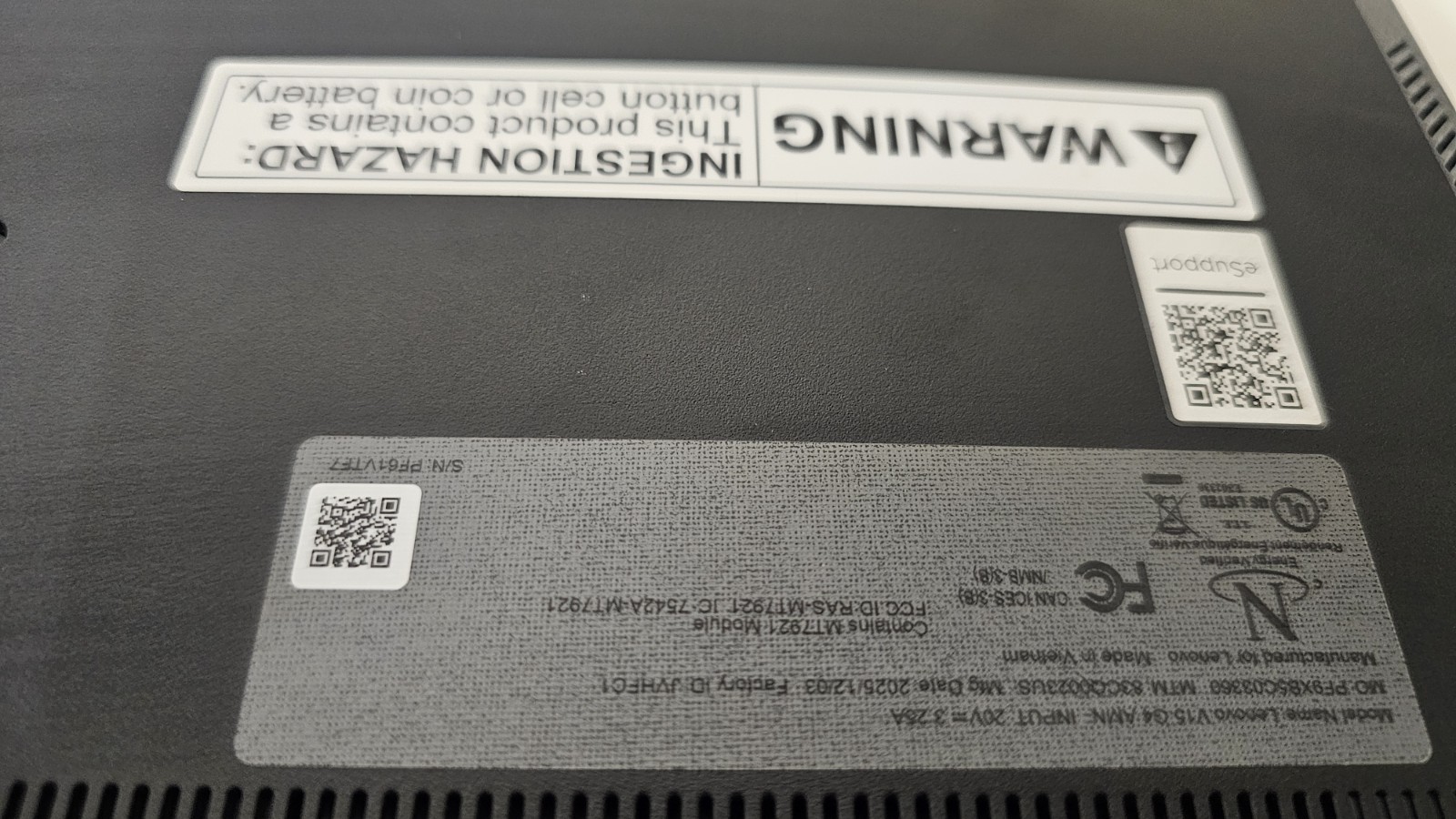 Lenovo V15 G4 AMN 15.6″ Laptop AMD Ryzen 3 7320U 16GB/256GB Win11 Pro