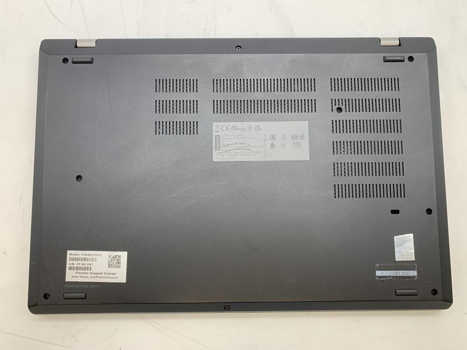 *READ Lenovo Thinkpad P15v Gen 3 12th Gen i7 512GB SSD 16GB DDR5 W11P