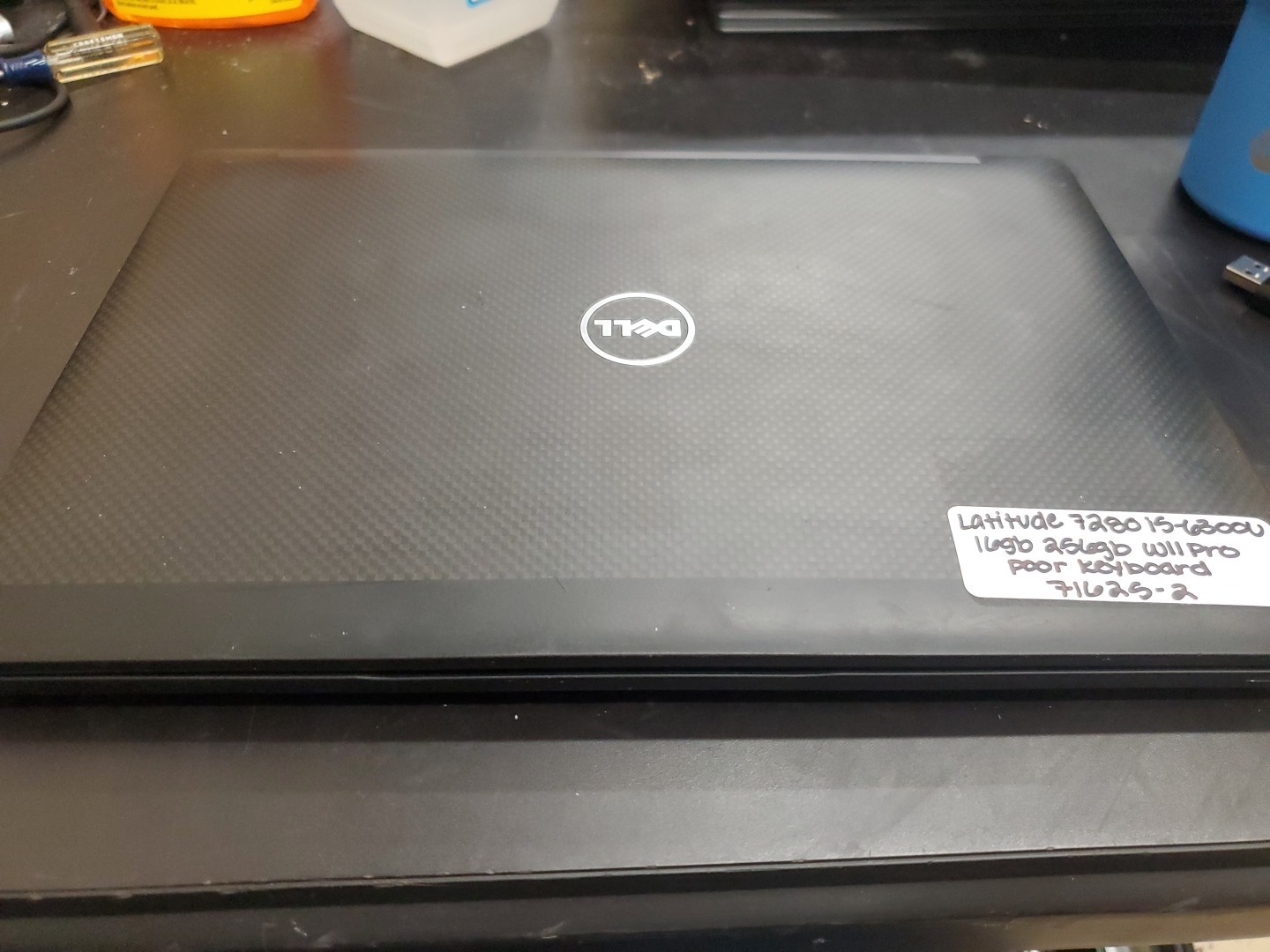 Dell Latitude 7280 Touchscreen 256GB SSD, i5-6300U 16GB Laptop 71625-2 K Poor KB