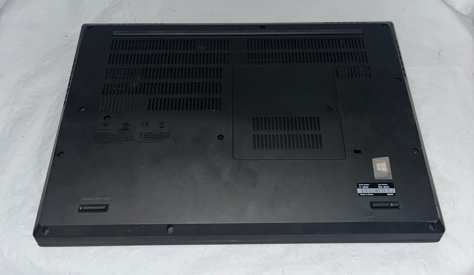 Lenovo ThinkPad P15 Gen 2 15″ i7-11800H@2.3GHz, 16GB RAM, 512GB M2, W11P *READ