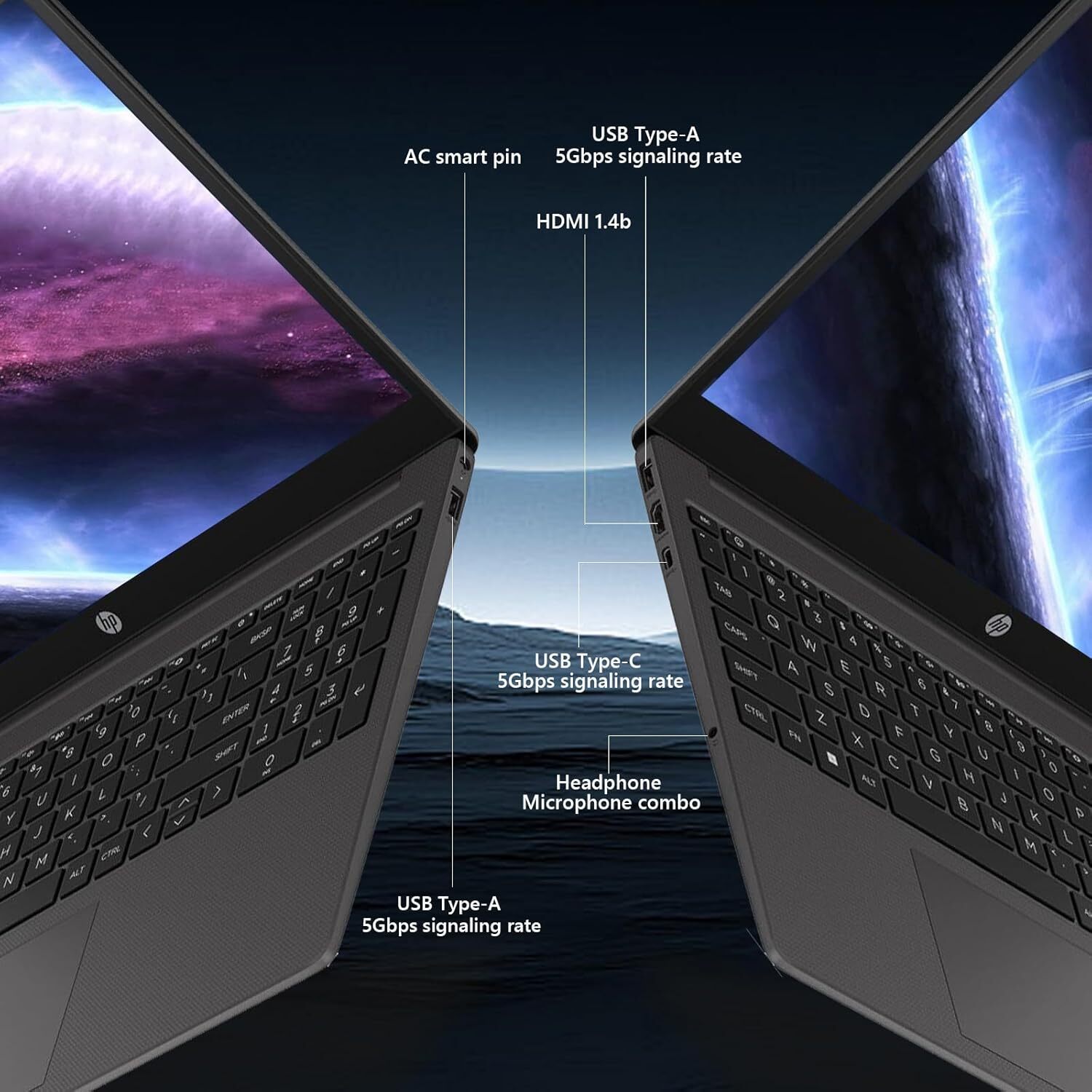 2025 HP 255 G10 15.6″FHD Laptop,AMD Ryzen 7 7730U 4.5GHZ UpTo 64GB 2TB+Win11pro