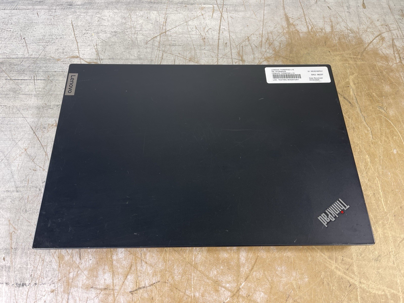 LENOVO THINKPAD L15 i5-10210U @ 1.60GHz, 8GB RAM, NO HDD/OS