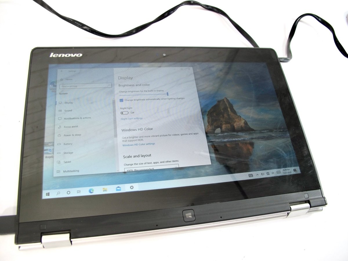 Lenovo Yoga 2 Intel i3-4012Y 1.50GHz 4GB 500GB Laptop + Tablet Computer